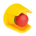 Wieland - snh 0600 bouton au avec collerette de protect. et indicat. d'activation