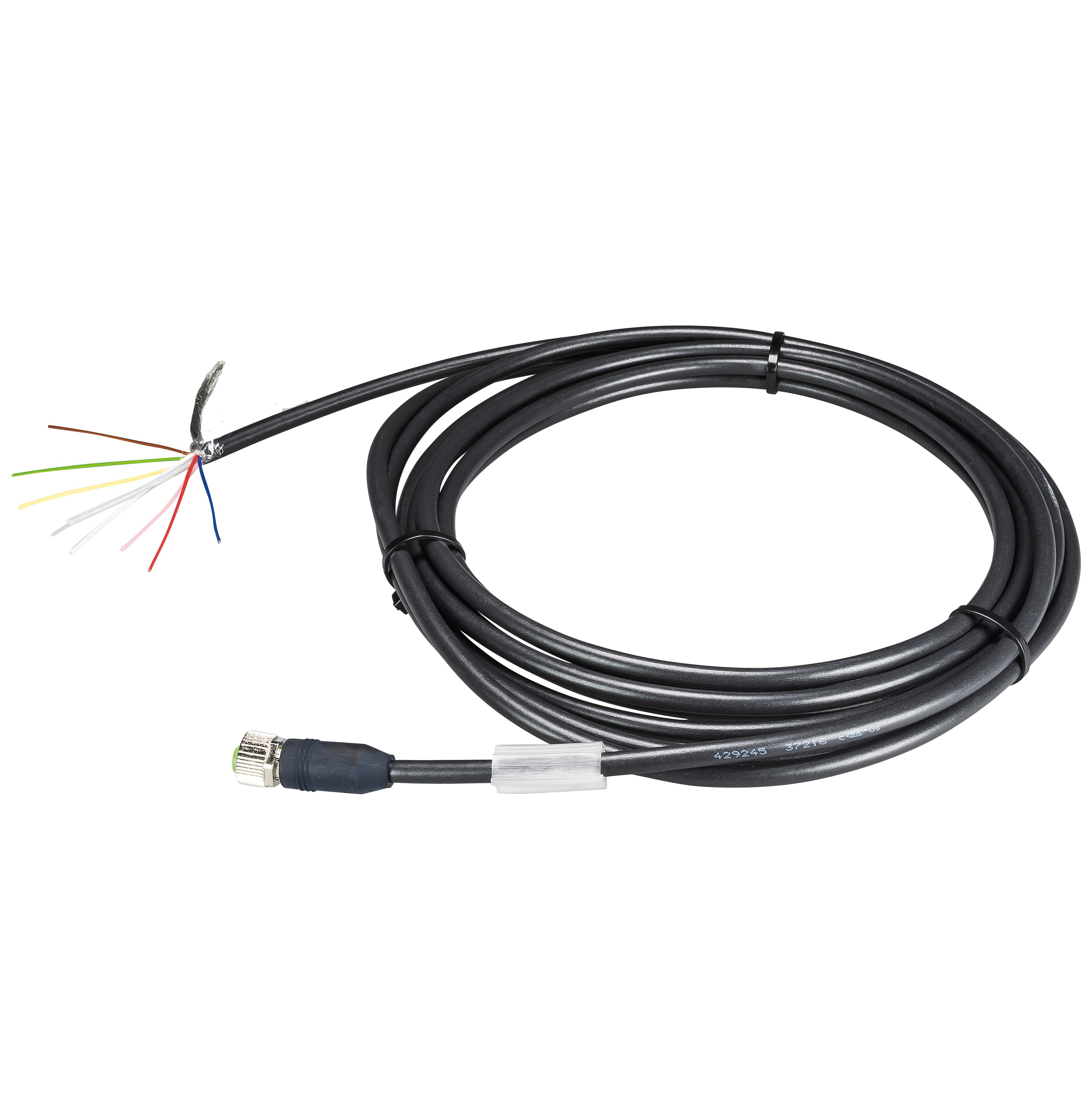 Wieland - câble de connexion M12, 8 pôles, longueur 15m, blindé