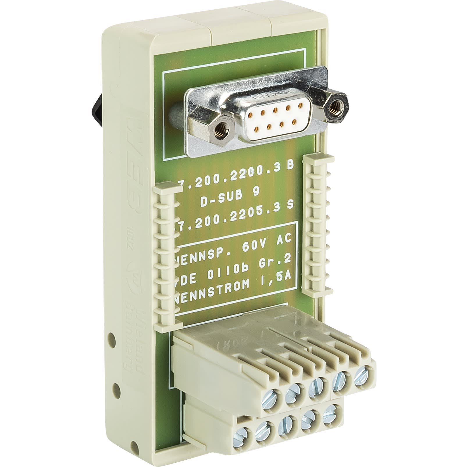 Wieland - module de liaisonbuchse d-sub 25