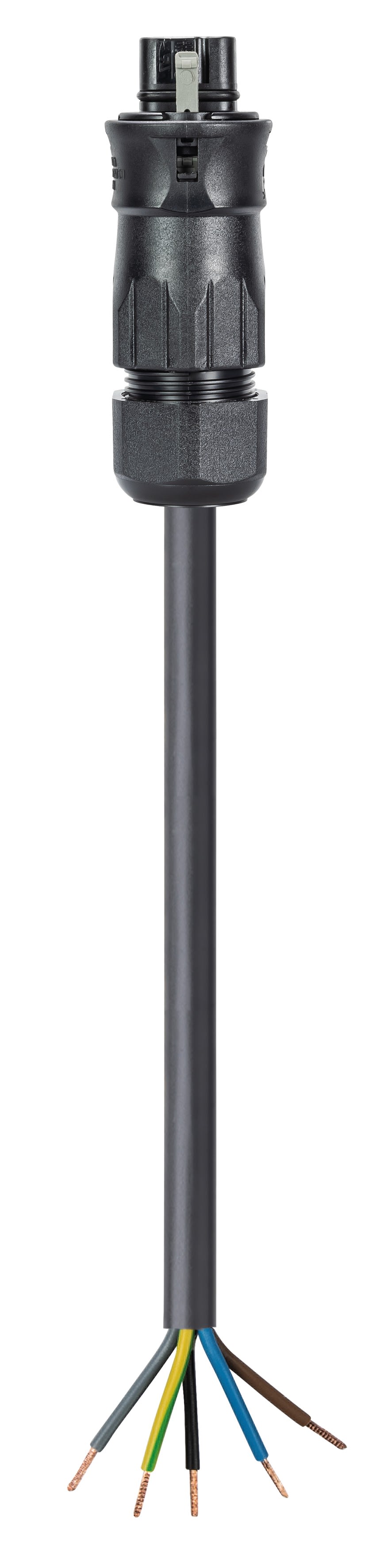 Wieland - cordon RST20i5 10m M/- 2,5² HO7RNF Noir