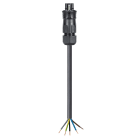 Wieland - cordon RST20i5 2m M/- 2,5² HO7RNF Noir ss halogène