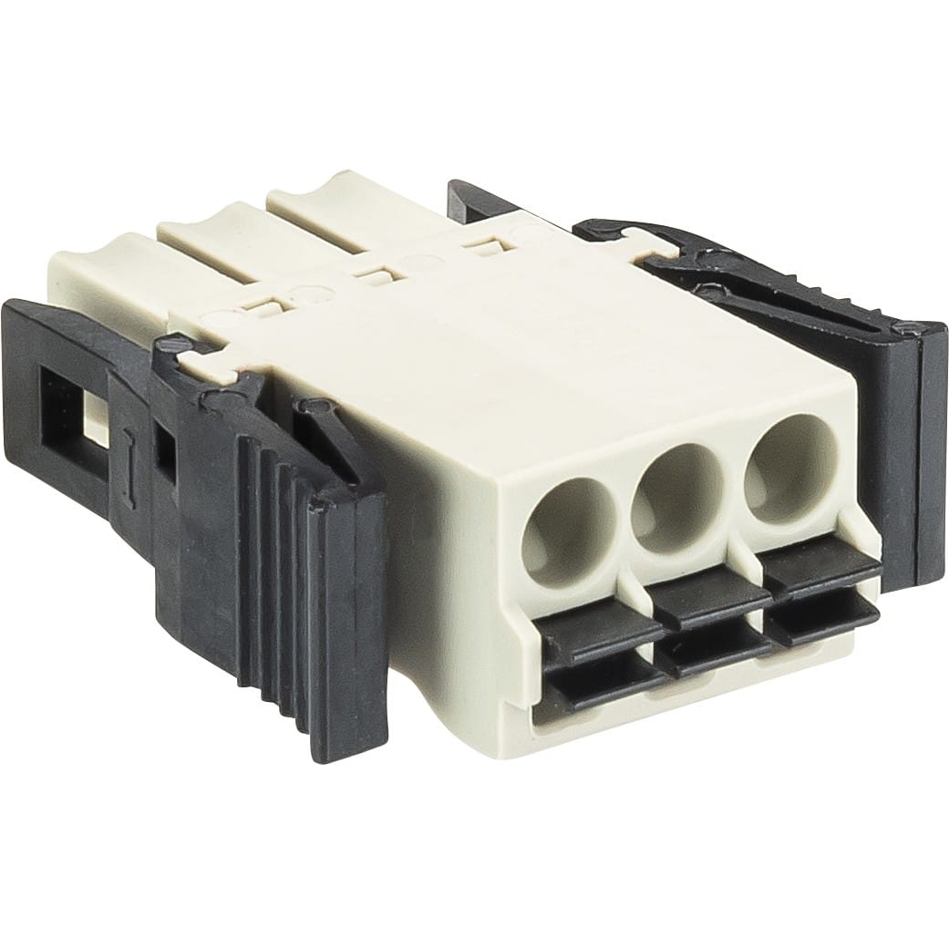 Wieland - connecteur PCB femelle 10 pôles séries 8513 pas de 3,50mm avec pattes de fixatio