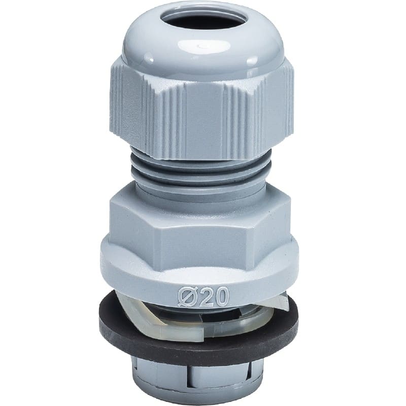Wieland - presse-étoupe encliquetable Ø 16,3 mm, IP68, plage de serrage 5-10 mm, en plasti