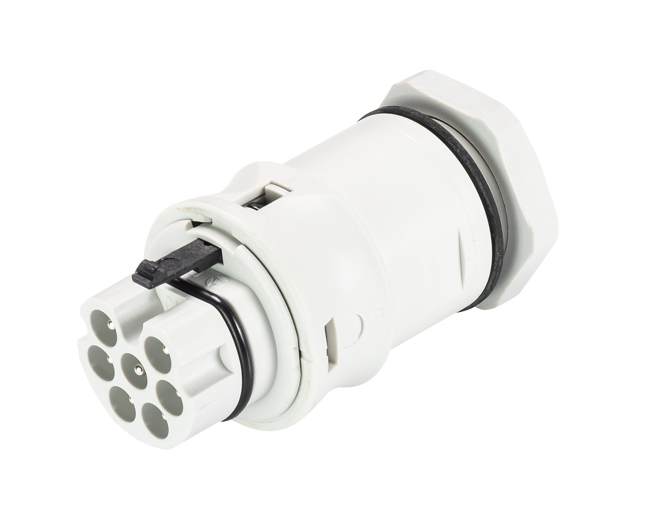 Wieland - Embase RST20i7 M25 mâle à vis gris