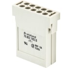 Wieland - insert modulaire chas.mo.10pfle buc 10 25