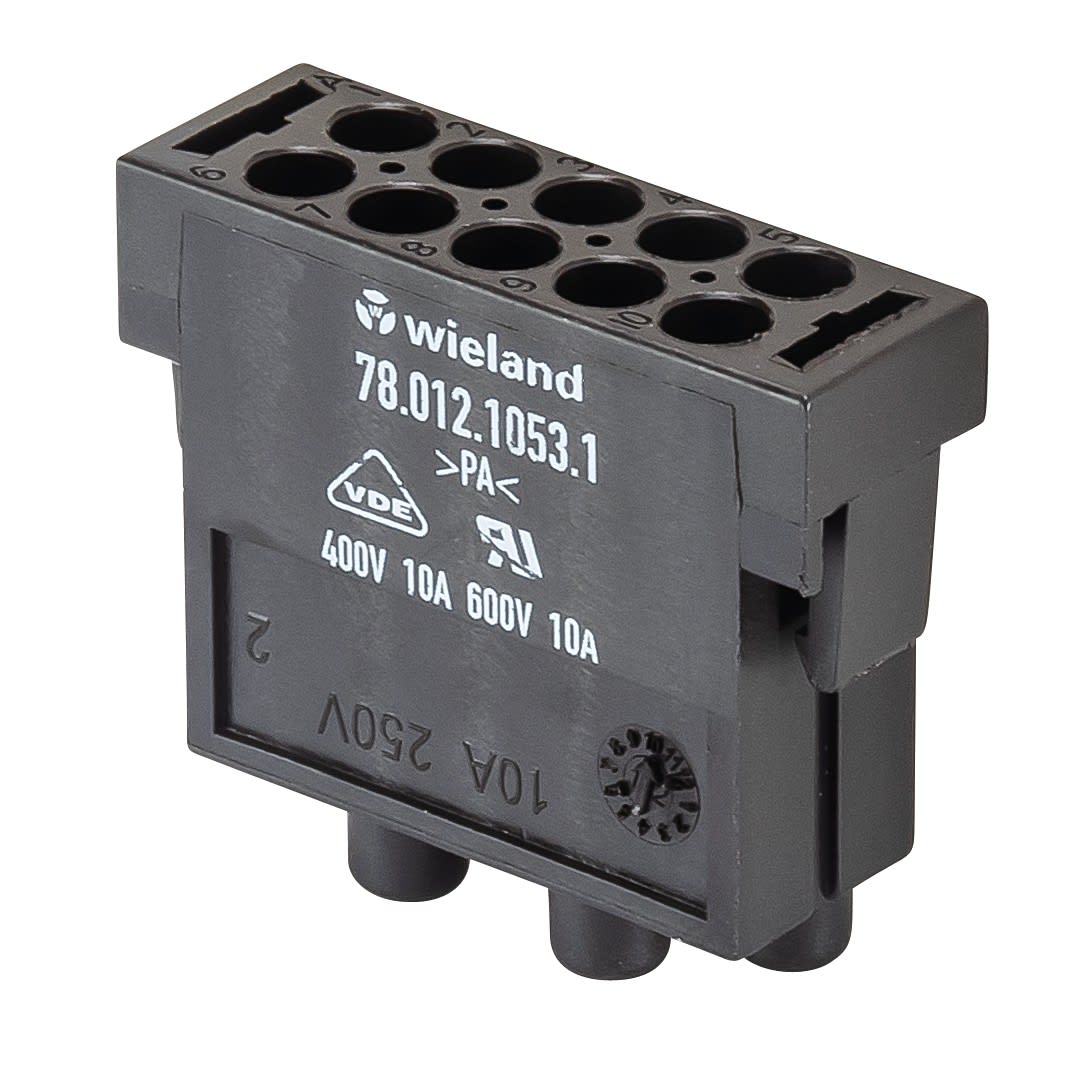 Wieland - insert modulaire chas.mo.10pfle buc 10 25