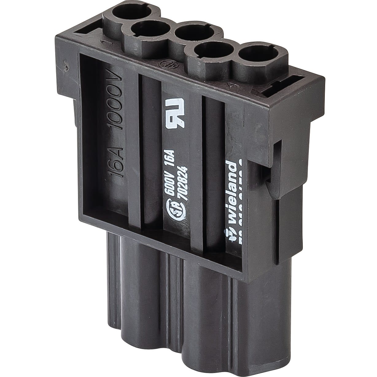 Wieland - insert modulaire chas.mo. 4pfle stc 4p 1k