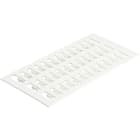 Wieland - plaquette de 33 marquages blancs pour fils