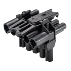 Wieland - répartiteur 1E/2S GST18i5 en T Noir