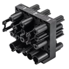 Wieland - répartiteur 1E/1S GST18i5 + 6S GST18i3 Noir
