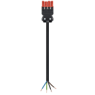 Wieland - Cordon GST18i4 1m M/- 1,5² HO5Z1Z1F Rouge tomate (Cca)