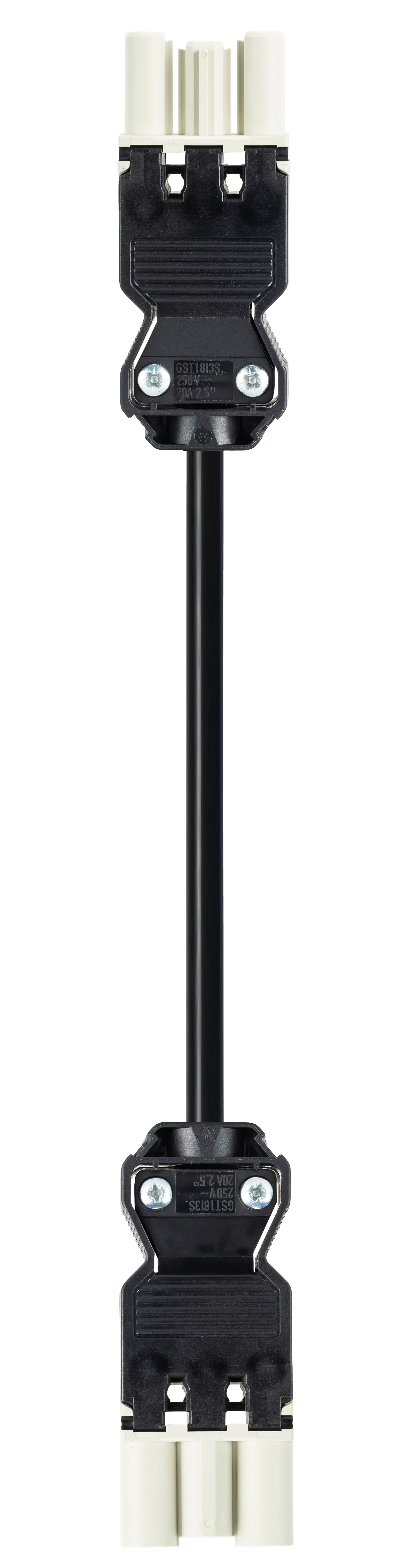 Wieland - cordon GST18i3 6m M/F 2,5² HO5Z1Z1F Gris (Dca)