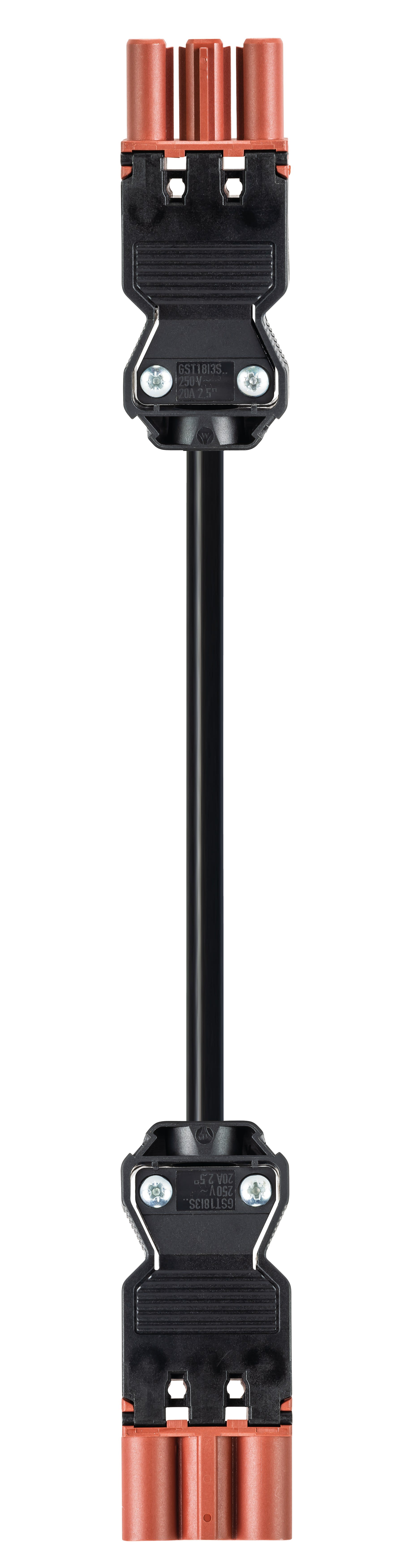Wieland - cordon GST18i3 1m M/F 2,5² HO5Z1Z1F Marron (Dca)