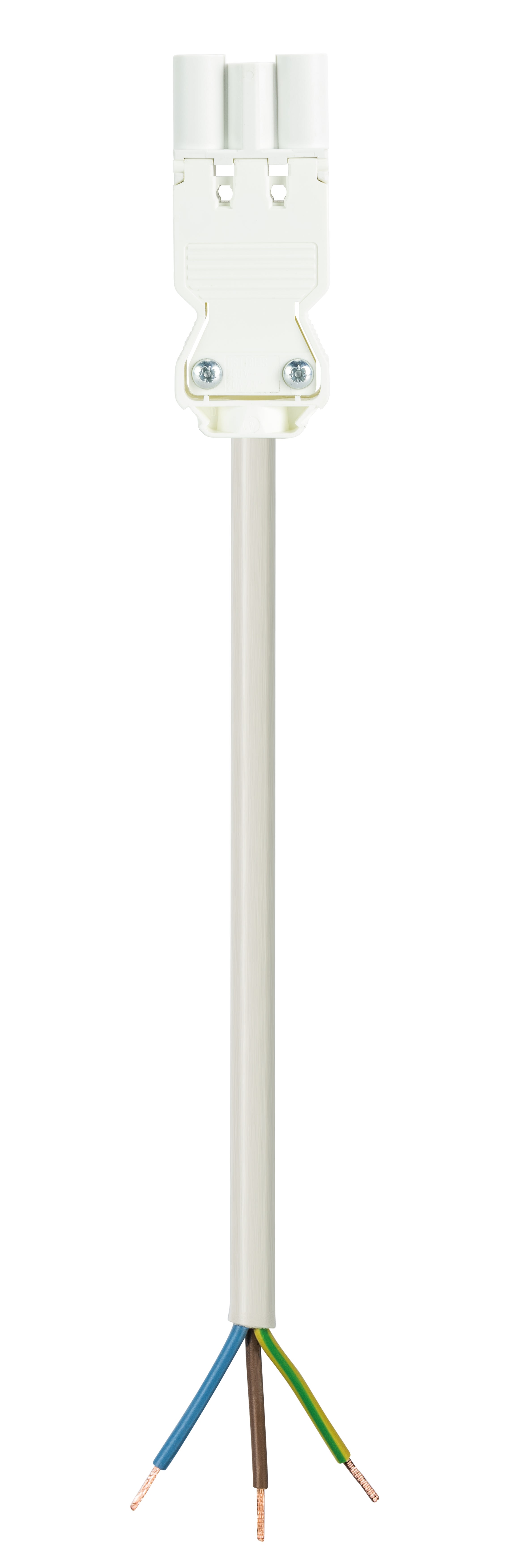 Wieland - cordon GST18i3 6m M/- 2,5² HO5Z1Z1F Blanc (Dca)