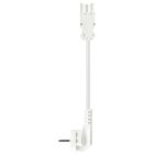 Wieland - cordon 3m GST18i3 F/Schucko 2,5² HO5VVF Blanc (Eca)