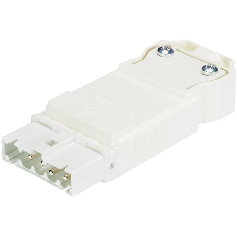 Wieland - connecteur GST15i4 mâle s1 zr1w blanc