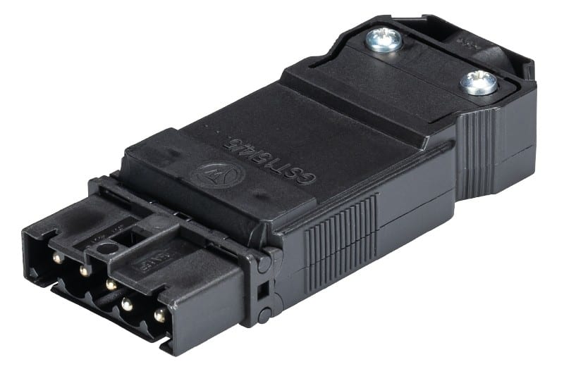 Wieland - connecteur GST15i5 mâle s1 zr1w noir