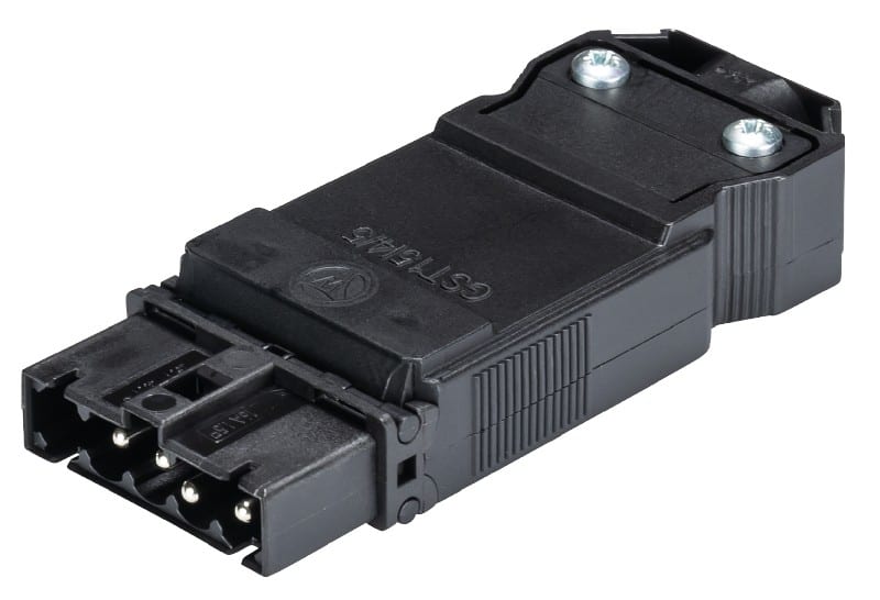 Wieland - connecteur GST15i4 mâle b1 zr1 noir