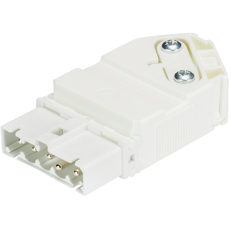 Wieland - connecteur GST15i5 mâle s1 zw1v blanc
