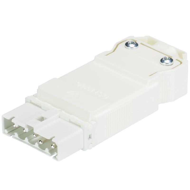 Wieland - connecteur GST15i5 mâle s1 zr1w blanc