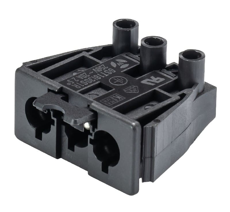 Wieland - connecteur GST18i3 mâle s1 r v noir