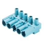 Wieland - Connecteur GST18i5 mâle à vis Bleu pastel seul