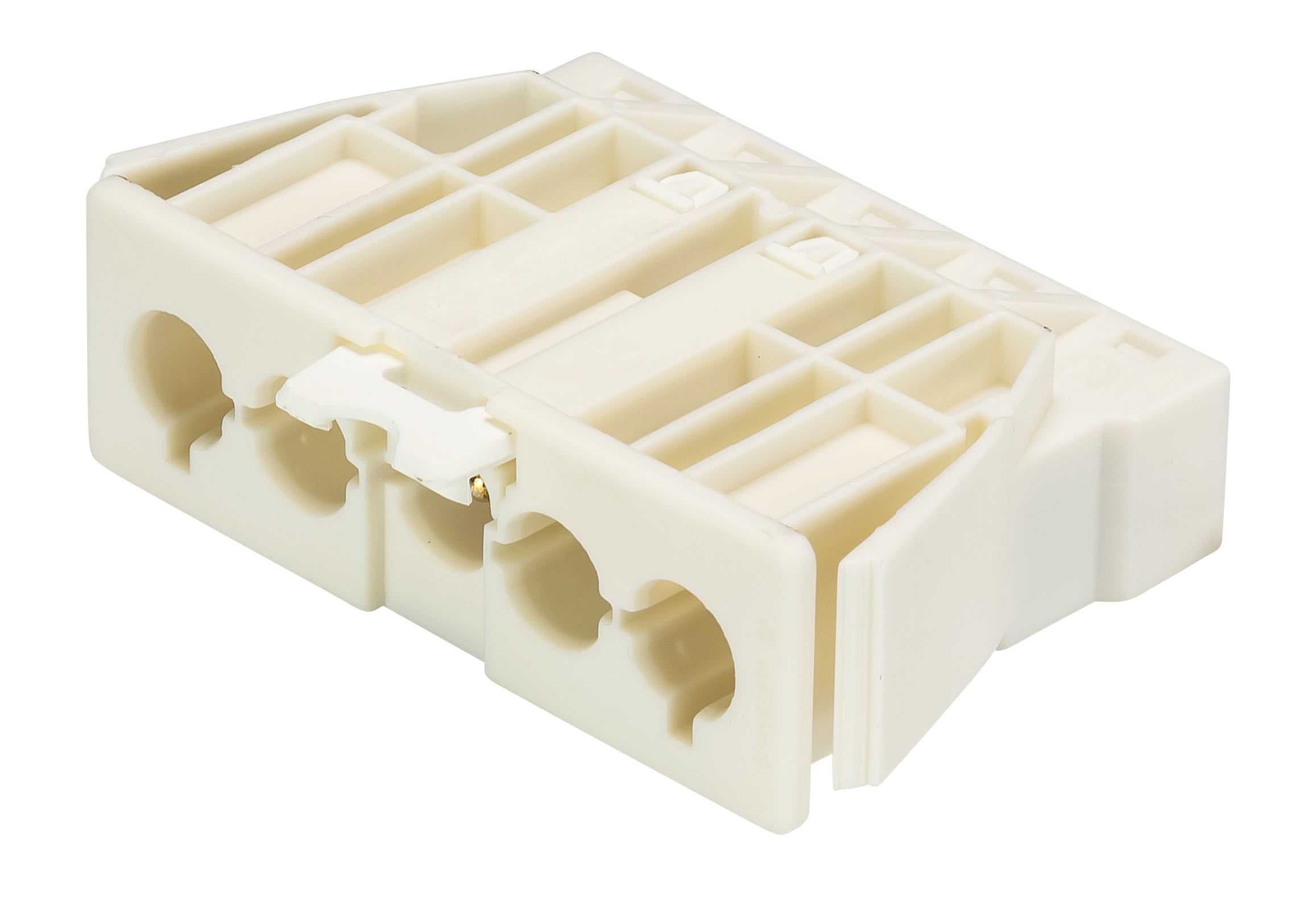 Wieland - embase GST18i5 mâle à ressort Blanc