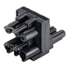 Wieland - répartiteur 1+2 GST18i3v 2p1h v noir