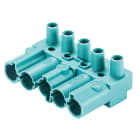 Wieland - Connecteur GST18i5 mâle à vis Turquoise seul