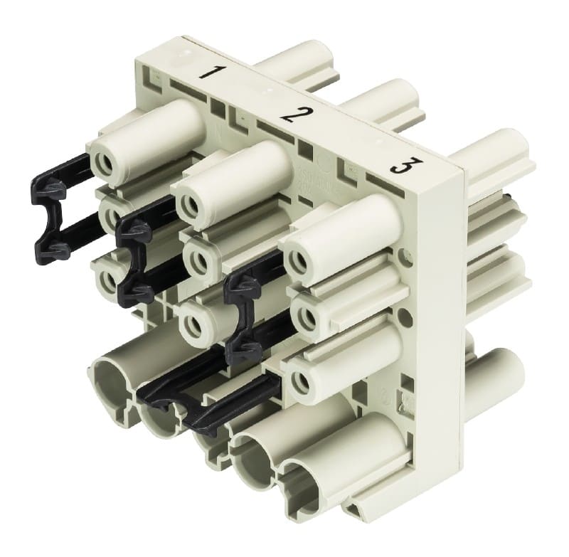 Wieland - répartiteur 1E/1S GST18i5 + 6S GST18i3 Gris