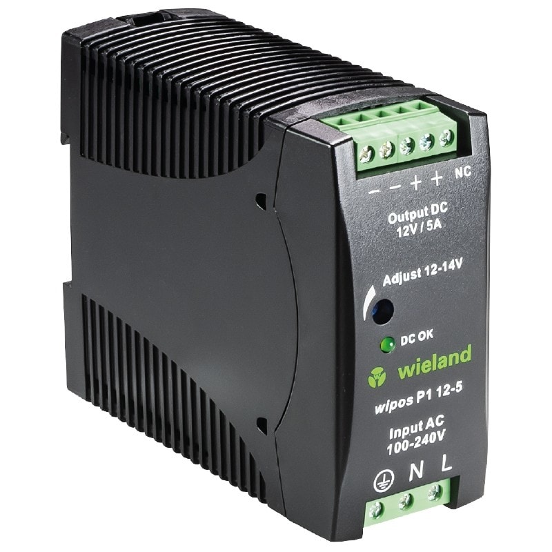 Wieland - alimentation à découpage av interrwipos p1 12-5