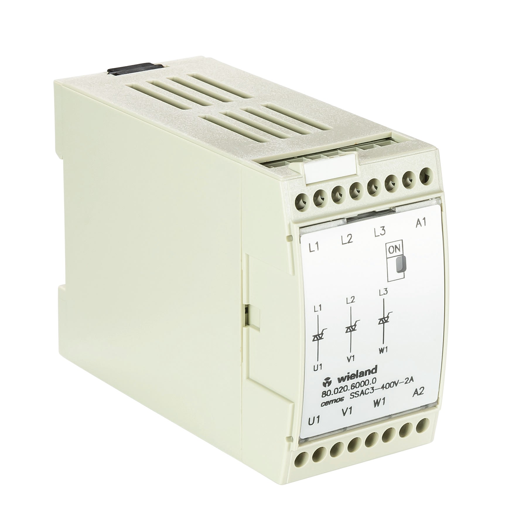 Wieland - relais statique de moteur cemos-ssac3-400v-2a