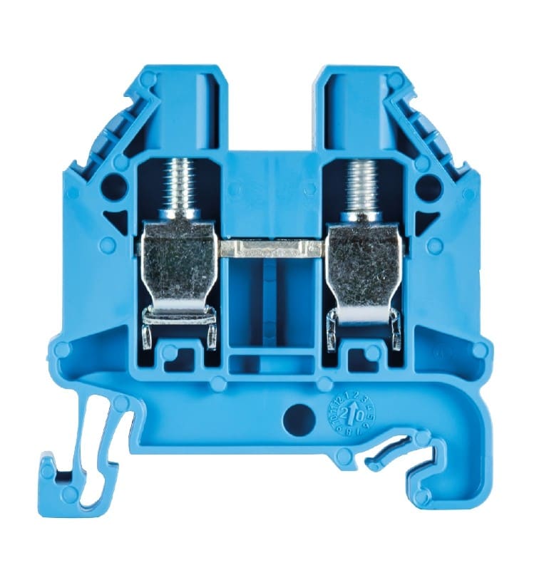 Wieland - borne 6mm² bleu wt 6