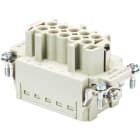 Wieland - bloc contacts fembas bup 10 2,5 50 ag-insert femelle