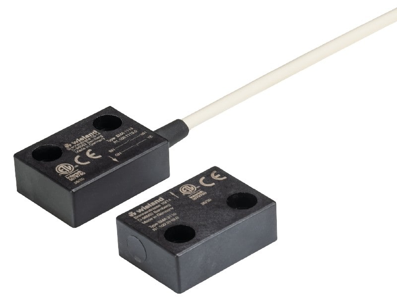 Wieland - sma0113 Capteur avec câble de 3m + aimant NC/NO