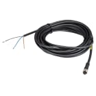 Wieland - cordon M8 sma 5004 5m, femelle/-, Polyurethane noir