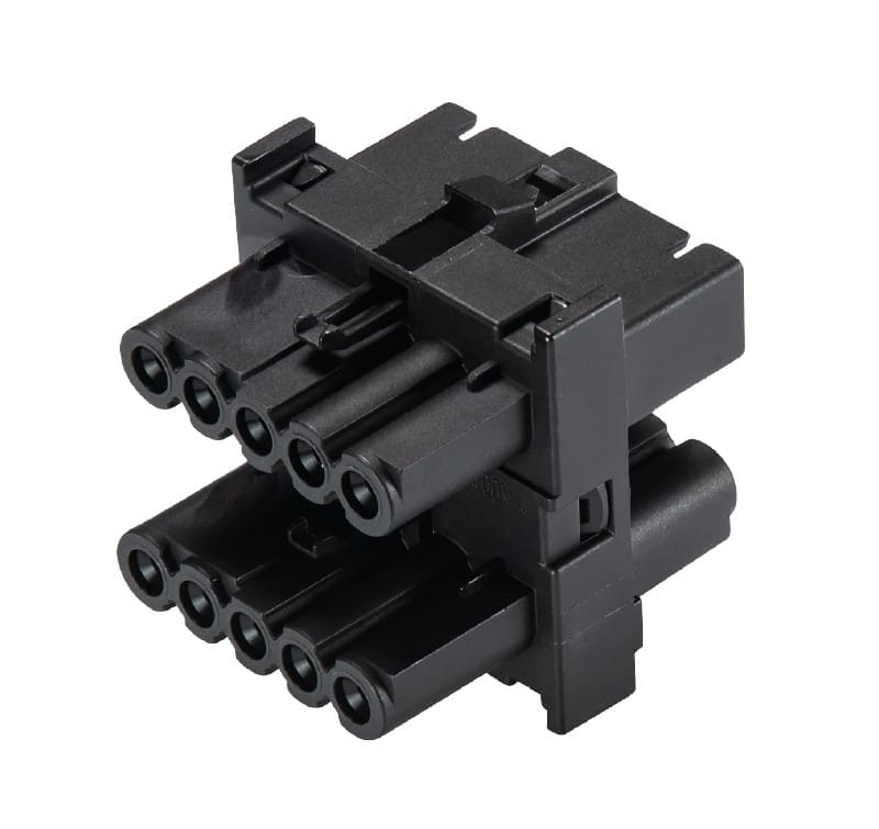 Wieland - Répartiteur GST15i5 1E/3S en H noir