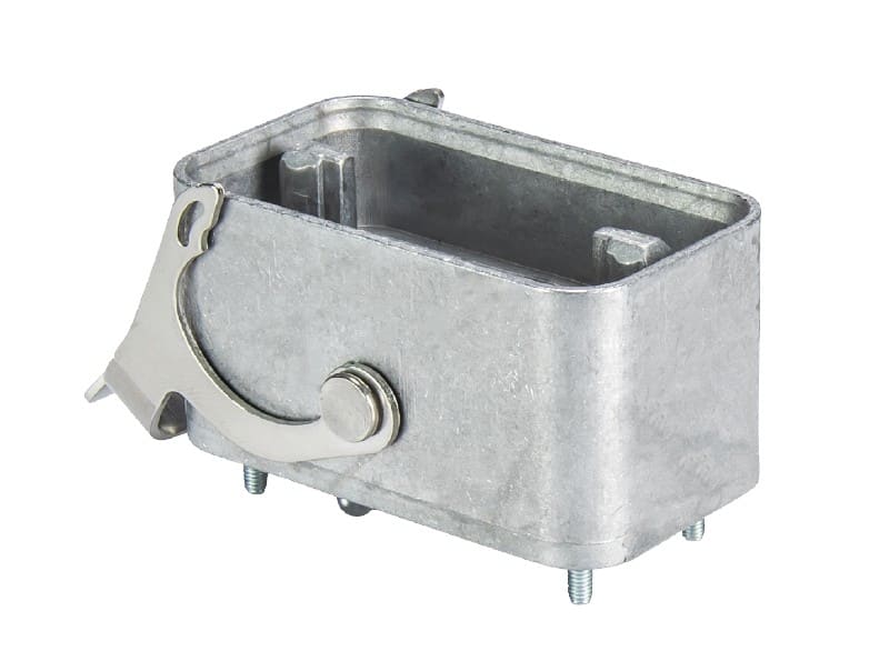 Wieland - support modulaire avec mécanisme de verrouillage flex compact chassisarm 1 modul