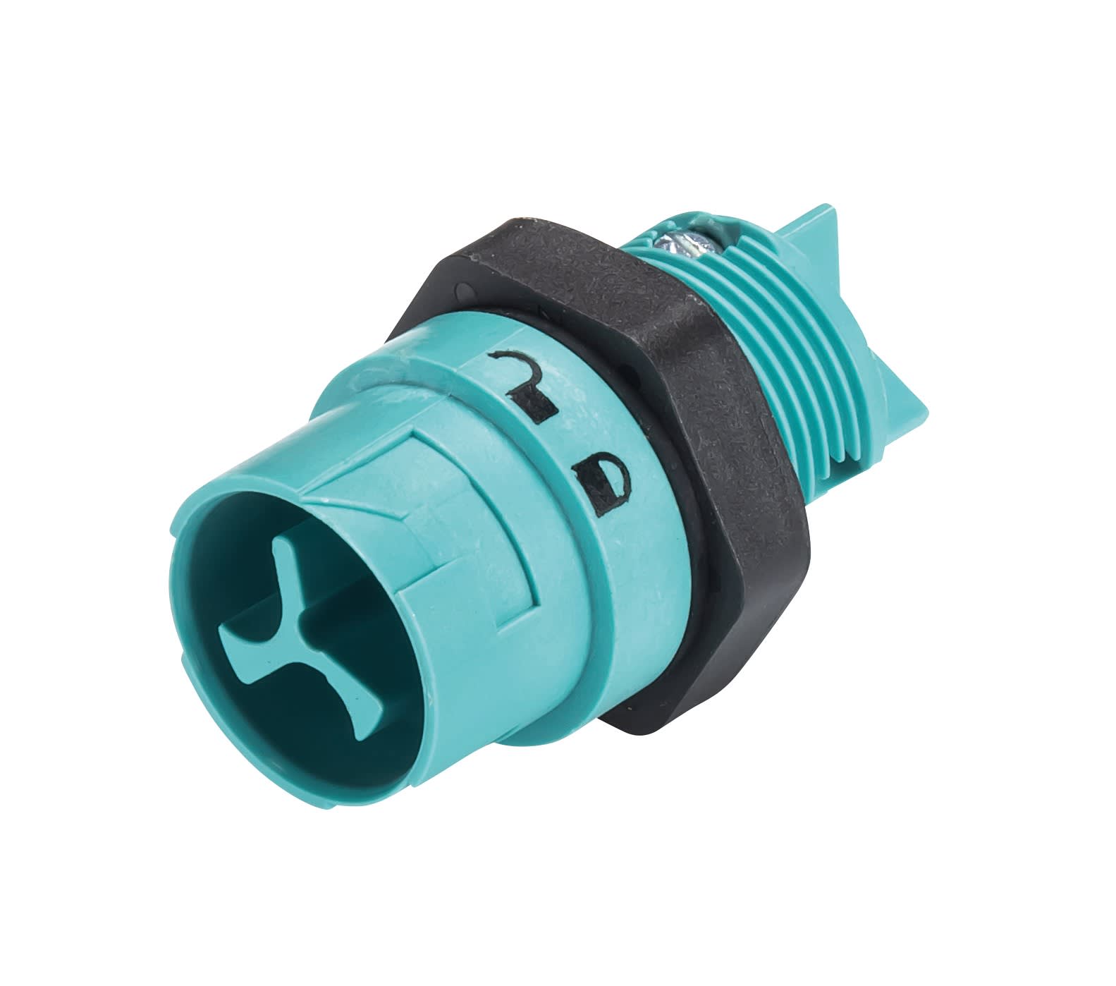 Wieland - embase male RST16i2 bleu turquoise