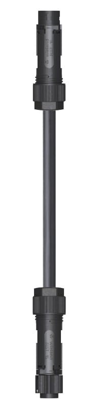 Wieland - Cordon RST16i3 2m M/F 2,5² HO5VVF noir (Eca)