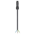 Wieland - Cordon RST16i3 2m M/- 2,5² HO5VVF noir (Eca)