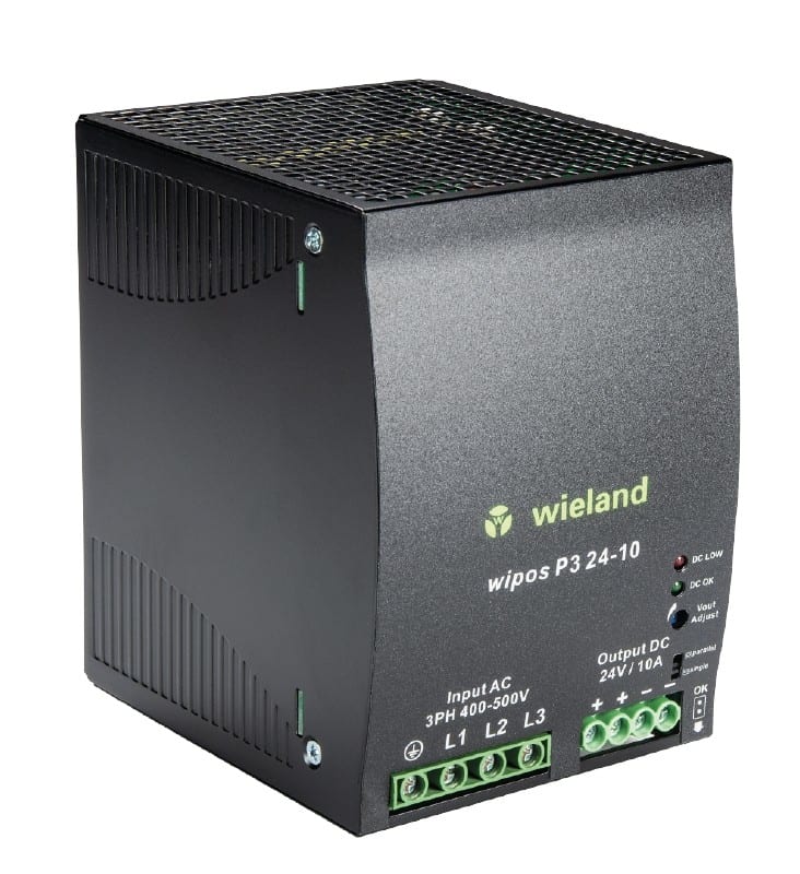 Wieland - alimentation à découpage av interrwipos p3 24-10