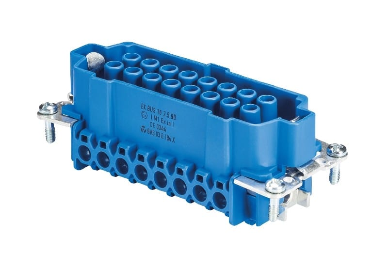 Wieland - bloc contacts femex bus 16 2,5 09ia-insert femelle