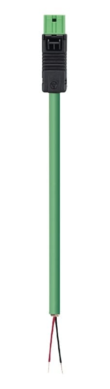 Wieland - cordon BST14i2 2m M/- 0,5² FB2Y Vert (Eca)