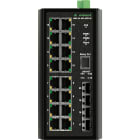 Wieland - Switch 16 ports RJ45 10/100/1000 Mbps+4 fibres 100/1000 Mbps