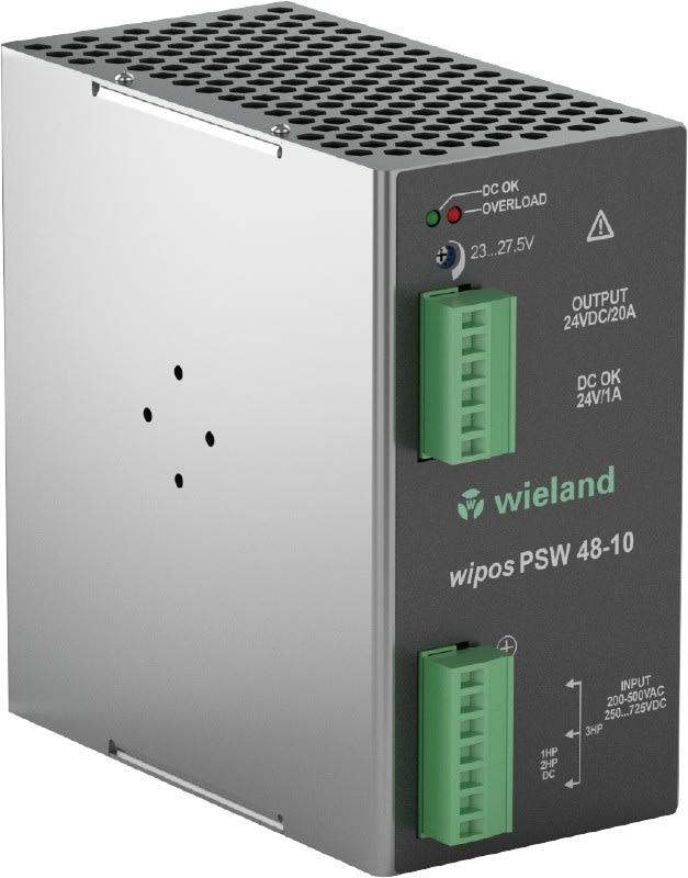 Wieland - Alimentation wipos monophasé PSW 48V-10A