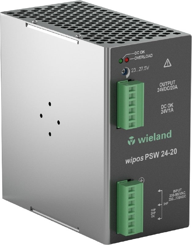Wieland - Alimentation wipos monophasé PSW 24V-20A