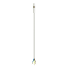 Wieland - cordon GST08i2 0,5m m/- 0,75² h03vvf blanc