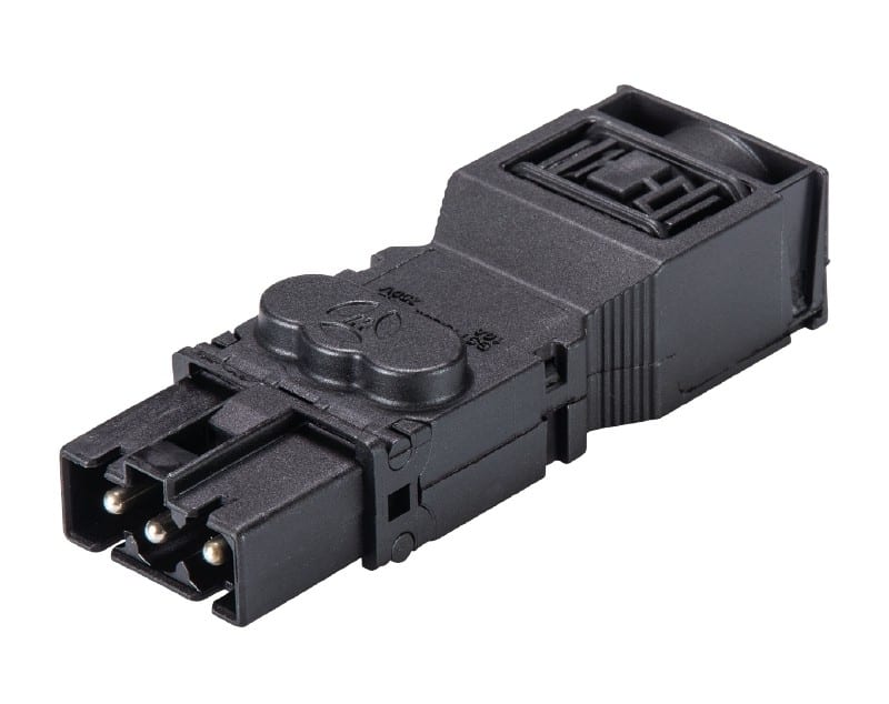 Wieland - connecteur GST15i3 mâle s1 zr1 sw avec capot