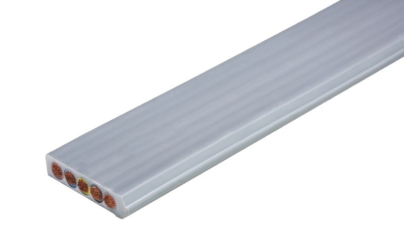 Wieland - Câble plat Podis 5G25mm² FL-LSHF gris